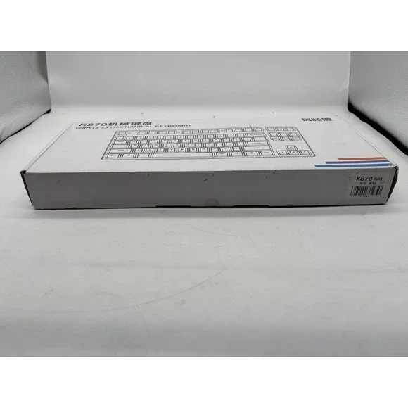 K870 Mechanical Keyboard Wireless Black Full Size USB Wired Gaming Office - Picture 2 of 6